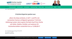 Desktop Screenshot of cleverkuechenkaufen.de